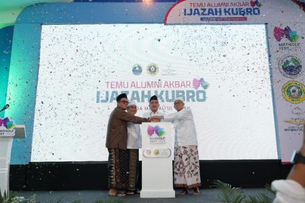 Keluarga Mathal`ul Falah (KMF) meresmikan gerakan wakaf untuk pendirian Mathali`ul Falah International Pesantren (MIP) pada Selasa (16/7).