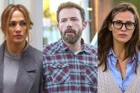 Para Mantan Kompak! Ben Affleck, Jennifer Garner, dan Jennifer Lopez Nonton Bareng Pentas Drama Anak