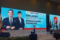 Koalisi Jakarta Baru Beri Piagam Dukungan ke Ridwan Kamil-Suswono