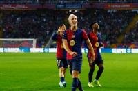 Brace Dani Olmo Mantapkan Tren Positif Barcelona