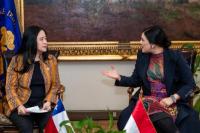 Bertemu Ketua Parlemen Chili, Ketua DPR Promosikan Isu Kepemimpinan Perempuan