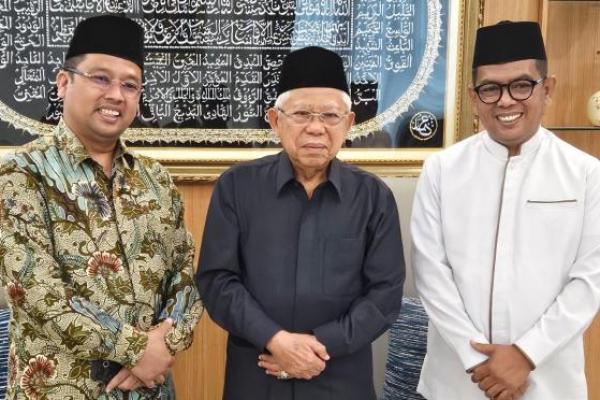 Cgub Banten Andra Soni mendapat dukungan penuh dari Wakil Presiden 2019-2024, K.H. Ma`ruf Amin
