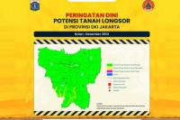 Waspada! BPDD DKI Jakarta Sebut 10 Wilayah Ini Berpotensi Longsor  