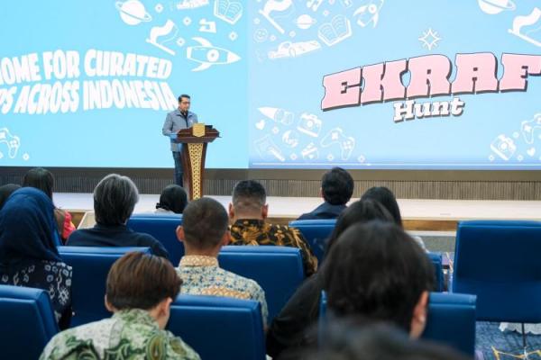 Kemenekraf menggelar Ekraf Hunt 2025, sebagai wadah untuk memperkenalkan kekayaan Intellectual Property (IP) Indonesia.