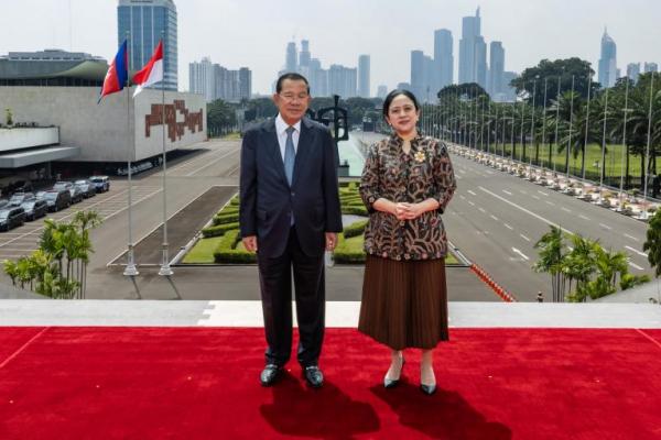 Terima Senat Hun Sen di DPR, Puan Diundang Peresmian Nama Jalan Sukarno di Kamboja