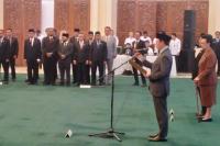 Sultan Najamudin Lantik M Iqbal sebagai Sekjen DPD RI