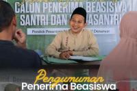 41 Santri Lolos Beasiswa Gelombang Pertama, Surat PHK Bisa Jadi Syarat Kelulusan