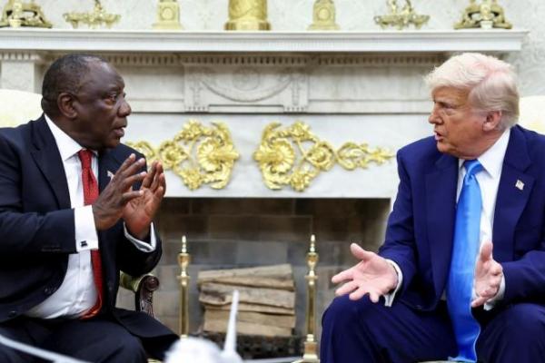 Trump Gunakan Ruang Terhormat di Gedung Putih untuk Permalukan Tamu Asing