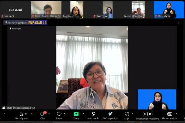 Lestari Moerdijat: Bangun Kebiasaan Hidup Sehat Sikapi Merebaknya Covid-19 di Sejumlah Negara