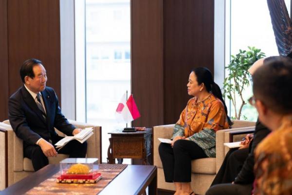 Diharapkan Jepang tetap dapat mendukung Indonesia untuk infrastuktur, hilirisasi, dan transisi energi hijau.