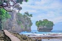 Wisata Pantai Karang Bokor di Lebak, Alternatif Long Weekend Dekat Jakarta