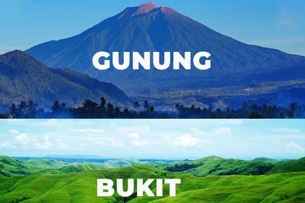 Apa Perbedaan Bukit dan Gunung? Ini Penjelasannya yang Jarang Diketahui