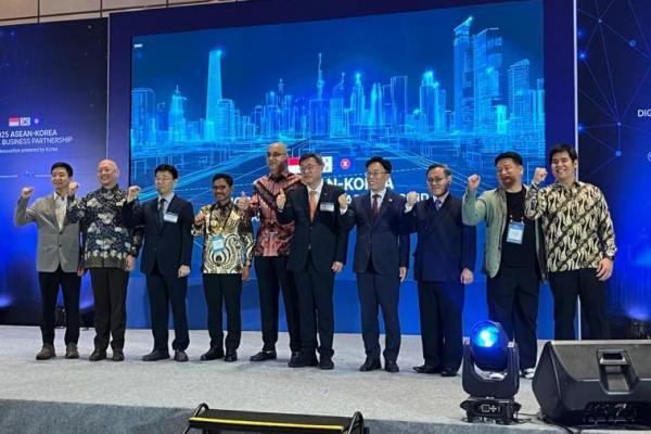 Sejumlah perusahaan teknologi berbasis kecerdasan artifisial (AI) asal Korea Selatan pamerkan inovasi terbaru