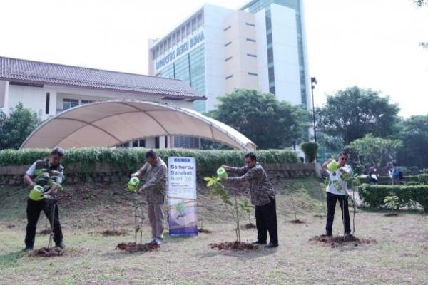 UMB Luncurkan Inisiatif Hijau, Bank Sampah dan Teknologi Konservasi Air