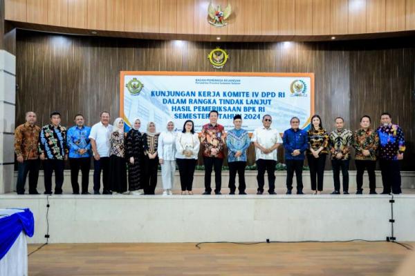 Komite IV DPD RI melaksanakan kunjungan kerja di Provinsi Sulawesi Selatan dalam rangka menindaklanjuti Ikhtisar Hasil Pemeriksaan Semester II Tahun 2024 (IHPS II 2024) dari BPK.