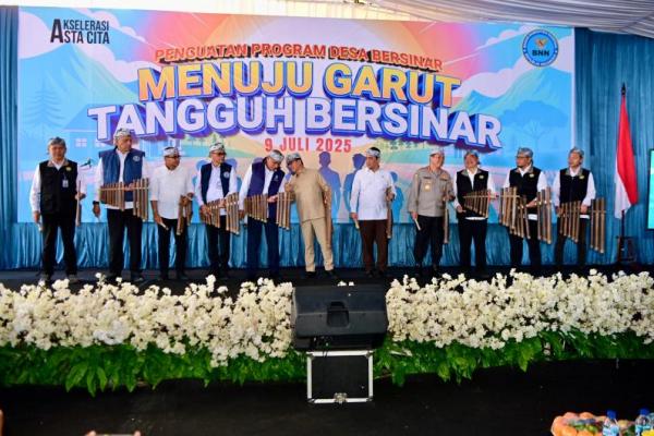 Di Garut, Mendes PDT hingga Kepala BNN Luncurkan Desa Bebas Narkoba