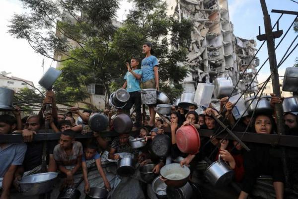 Israel akan Pindahkan 600.000 Warga Gaza, Netanyahu Minta Cetak Biru