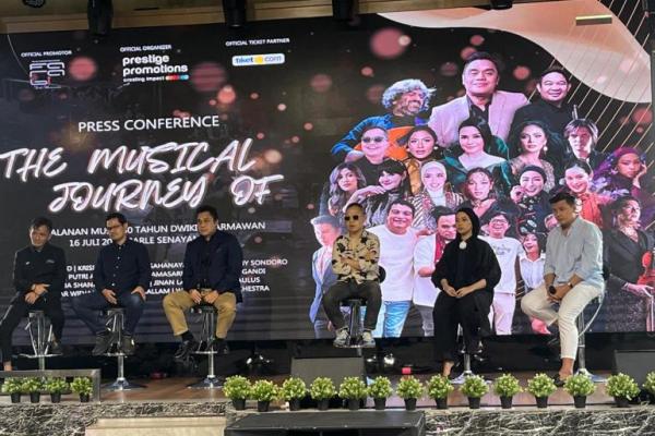 Konser The Musical Journey Of Peringati 40 Tahun Dwiki Dharmawan Berkarya