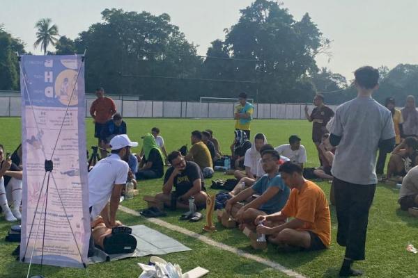 FIK UI Edukasi Komunitas Sepak Bola Tangani Gawat Darurat