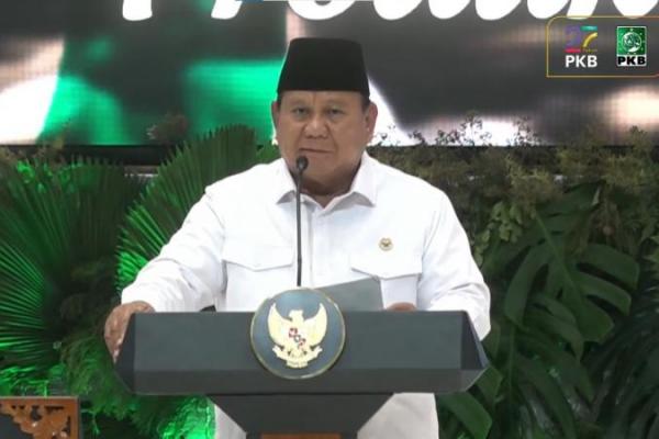 Prabowo Terima Kasih PKB Ingatkan Pasal 33 UUD 1945: Suntik Keberanian Saya