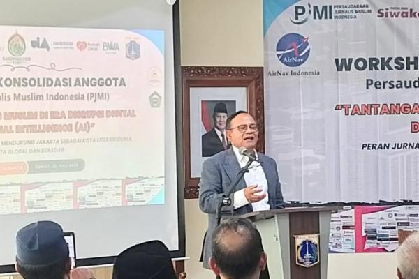 Jurnalis Muslim harus menjadi garda terdepan dalam menjaga kebenaran dan membangun narasi yang mencerdaskan umat.