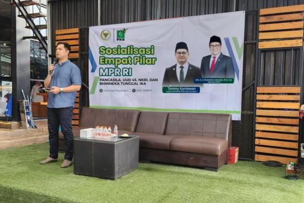 Tommy Kurniawan kembali melakukan Sosialisasi Empat Pilar MPR RI di Kabupaten Bogor. Ini arahannya