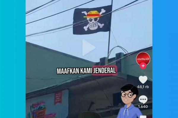 Viral Jelang HUT RI Bendera One Piece Berseliweran, Apa Artinya?