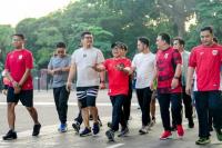 Lari Bareng Para Ketua Umum Cipayung Plus, Ini Pesan Menko PM