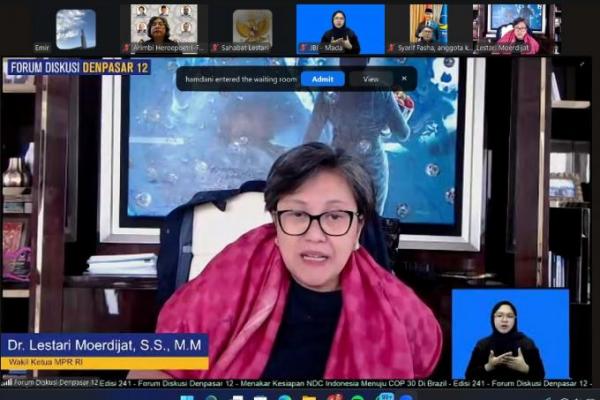 Lestari Moerdijat: Konsistensi Kebijakan di Sektor Lingkungan Harus Didukung semua Pihak