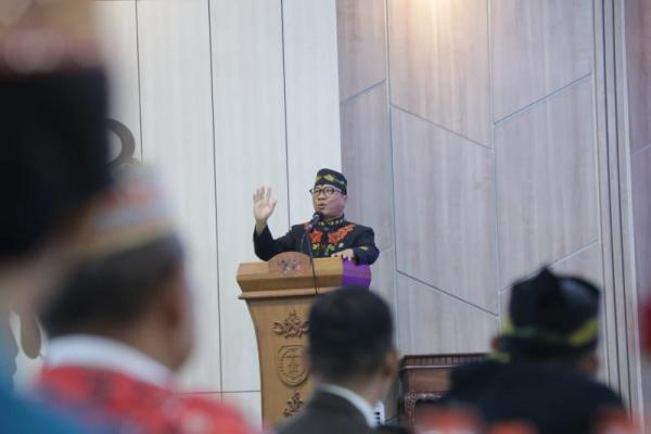 HUT ke-23 Lamandau, Mendes Yandri Sampaikan Lima Program Prioritas Presiden Prabowo
