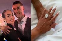 Cristiano Ronaldo Lamar Georgina Rodriguez dengan Cincin Pertunangan Besar
