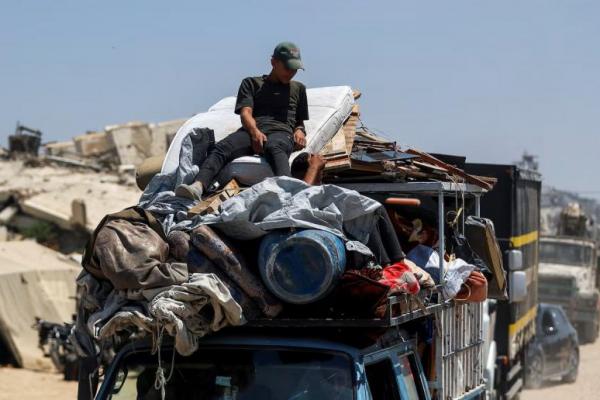 Israel Rencanakan Serangan Darat Terbesarm Warga Palestina Tinggalkan Gaza