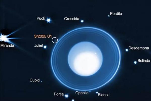 James Webb Temukan Bulan Baru di Uranus, Ukurannya Hanya 10 Kilometer