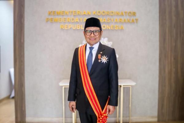 Menko Muhaimin Dedikasikan Anugerah Bintang Mahaputera Adipurna untuk Rakyat