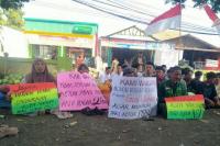 Demo Warga NU Pasuruan Desak Ketua Umum PBNU Mundur