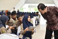 Simulasi Bantu Siswa di Medan Hilangkan Cemas Hadapi TKA