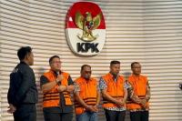 KPK Tahan 4 Tersangka Korupsi Dana Hibah Pokmas Jatim