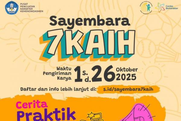 Sayembara 7 KAIH Kemdikdasmen, Ini Panduan dan Ketentuannya