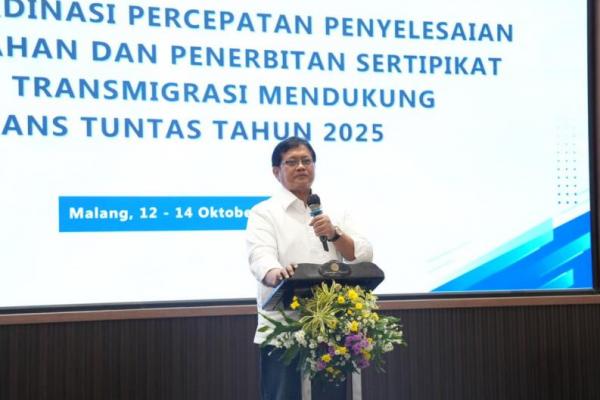 Kementrans Optimis Bisa Segera Tuntaskan Masalah Lahan Transmigrasi