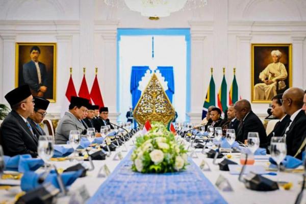 Mengintip Menu Istana saat Prabowo Jamu Presiden Afsel