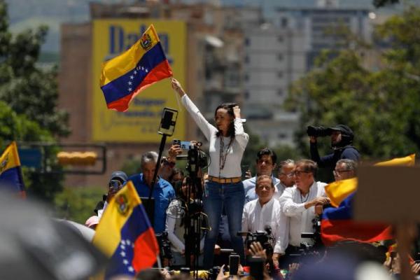 Dua Pemimpin Oposisi Venezuela Beda Pendapat soal Serangan AS