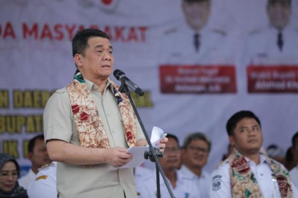 Wamendes Sambangi Slawi, Tegaskan Desa Pondasi Utama Bangsa