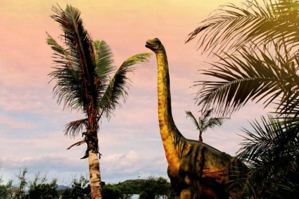 Ilmuwan Temukan Fosil Dinosaurus Berleher Panjang Tertua di Dunia