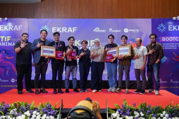 Kementerian Ekraf Bawa 6 Film dan IP Animasi Hasil Bootcamp AKTIF ke ATF