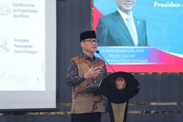Mendes Sebut 12 Aksi Bangun Desa Merangkum Tujuan SDGs