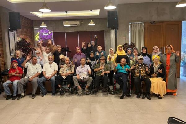 Komunitas GGS Penyintas Stroke di Roemah Nenas, Semangat Sehat Kembali