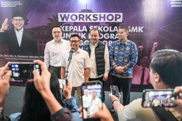 Menko Muhaimin Kumpulkan Kepala SMK se-Jabar untuk Percepat SMK Go Global