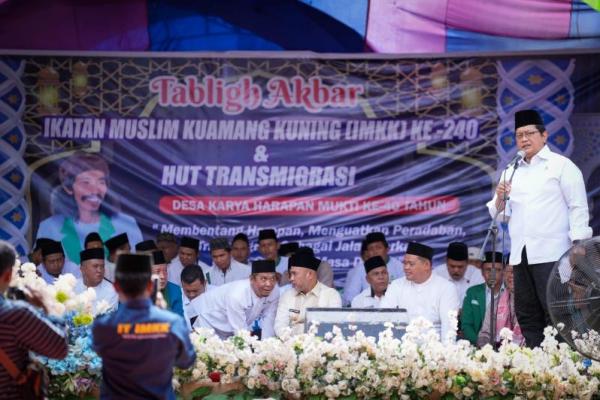 Tablig Akbar Transmigran, Wamentrans Doakan Masyarakat Dijauhkan Bencana