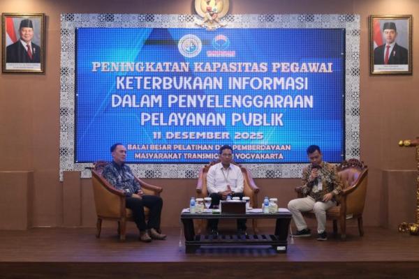Ombudsman Dorong Penguatan Keterbukan Informasi Publik di BBPPMT Yogyakarta