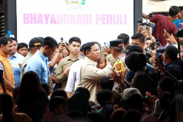 Prabowo ke Aceh Tamiang Lagi, Minta Korban Banjir di Pengungsian Tabah